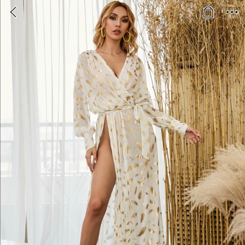 Golden dress